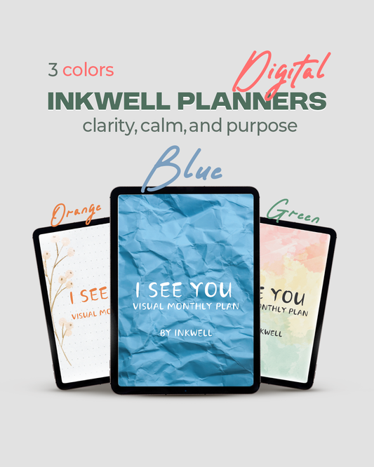 I See You – Visual Monthly Planner