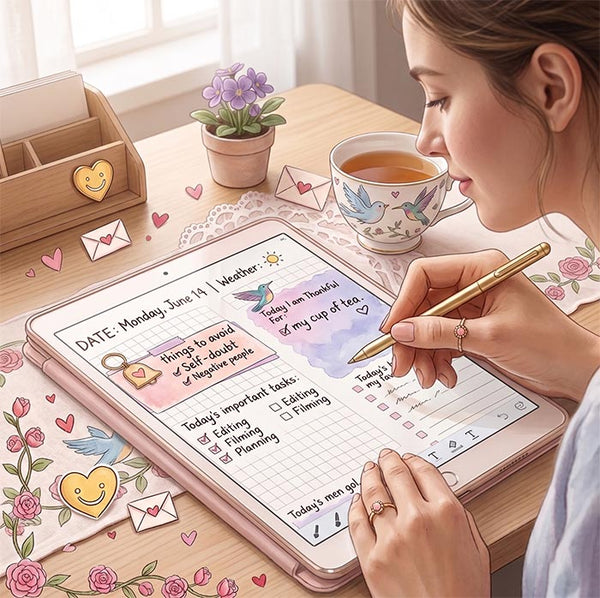You start each day with clarity and intention.