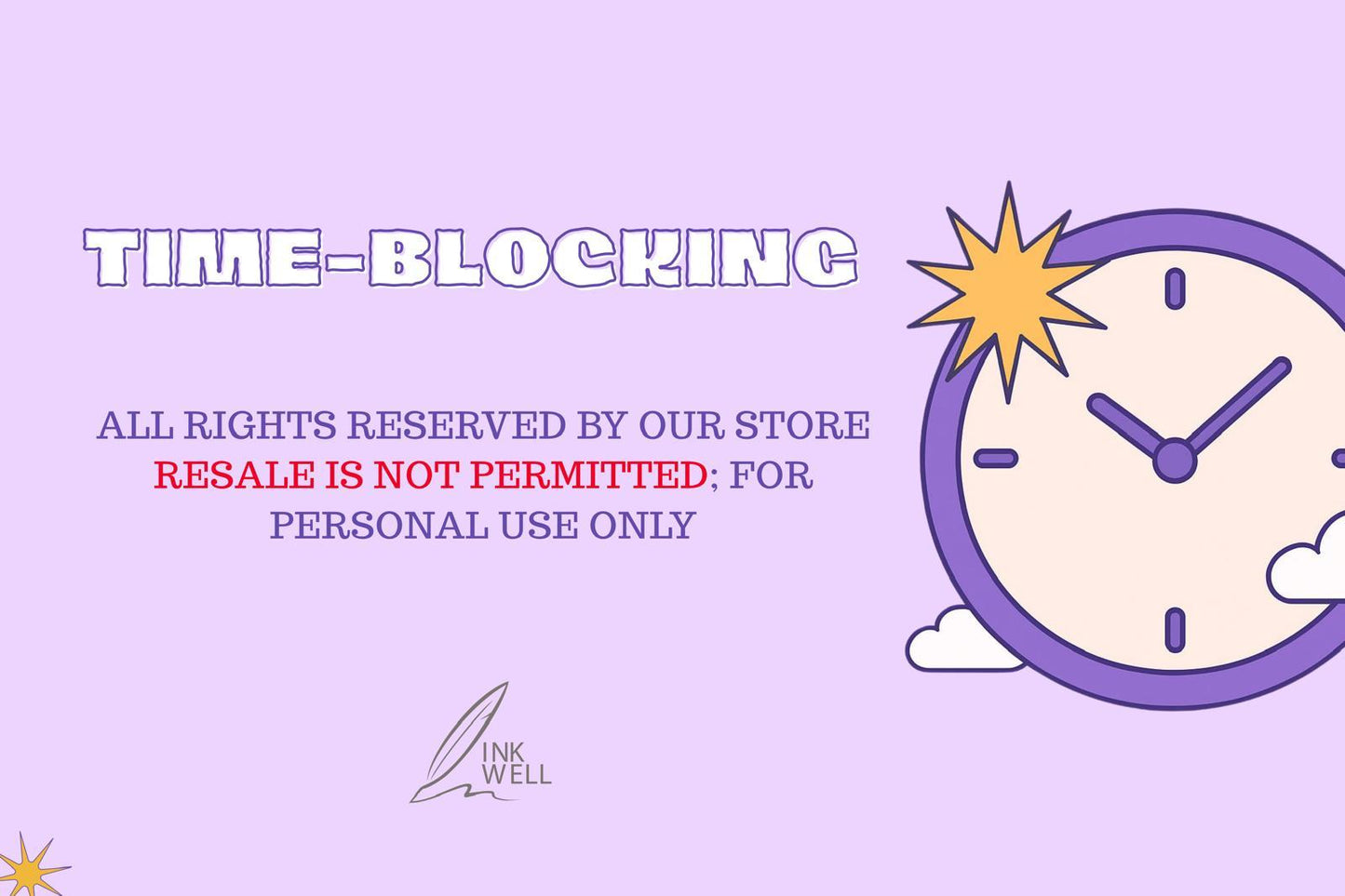 Time Blocking Sheet