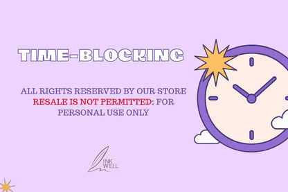 Time Blocking Sheet
